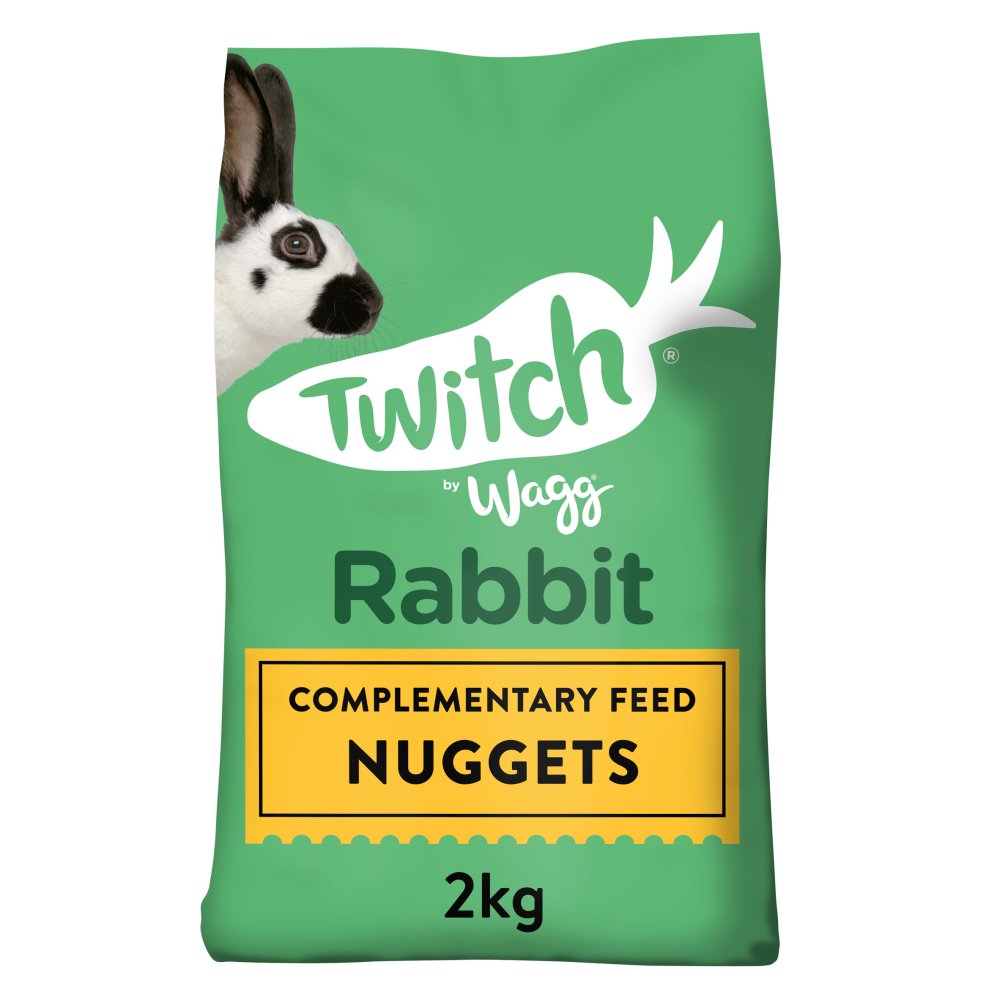 Wagg Twitch Rabbit Nuggets 2kg (Pack of 1) - Hungry Tails