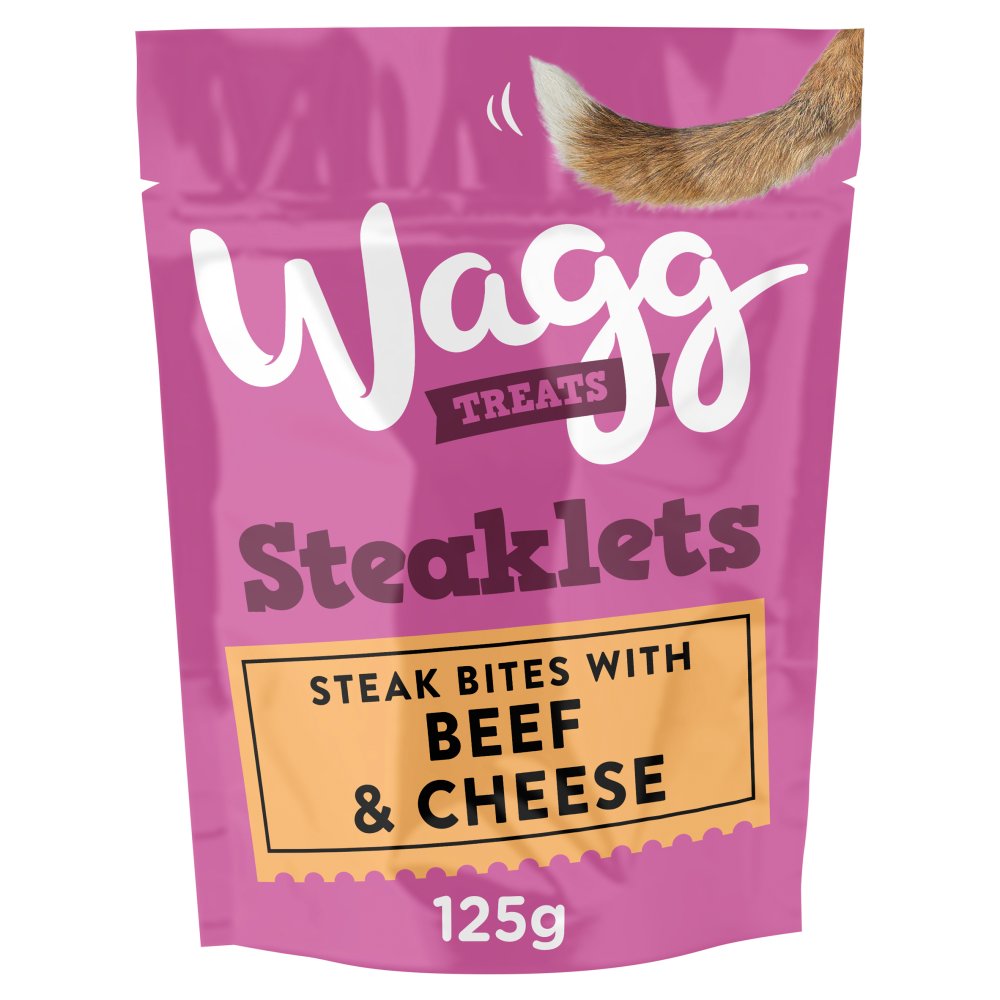 Wagg Treats Steaklets 125g (Pack of 7) - Hungry Tails