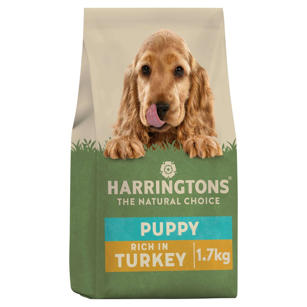 Harringtons Rich in Turkey & Rice Dry Puppy Food 1.7kg (Pack of 4)