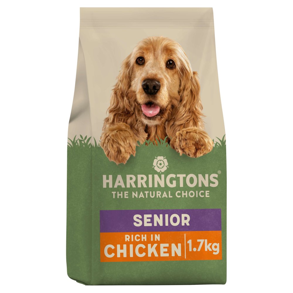 Harringtons Rich in Chicken & Rice Senior Dog Food 1.7kg (Pack of 1)