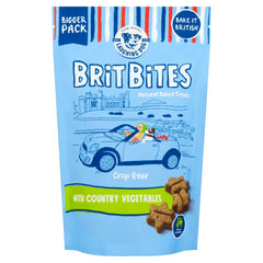 Laughing Dog Brit Bites Natural Baked Treats 175g (Pack of 7)