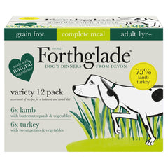 Forthglade Grain Free Complete Meal Adult 1yr+ 12 x 395g (Pack of 1)