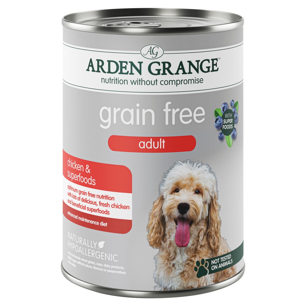 Arden Grange Grain Free Adult Chicken & Superfoods 395g