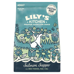 Lily's Kitchen Salmon Supper Complete Adult Dry Dog Food 2.5kg (Pack of 4)