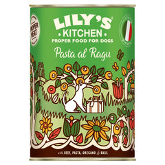 Lily's Kitchen Pasta al Ragu Adult Wet Dog Food 400g (Pack of 6)