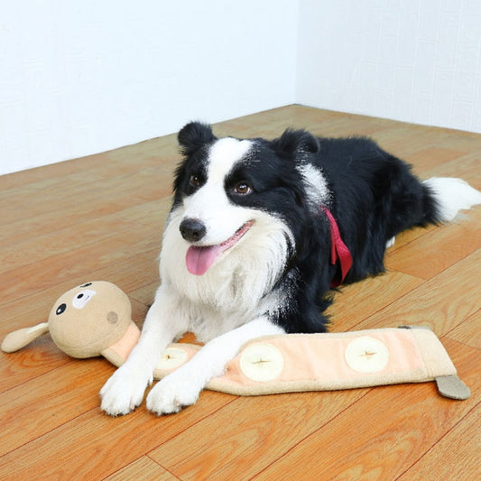 Toy for Dogs Squeaker Interactive Toy Stress Relief Puzzle Toy for Pet Plush Dog Toy