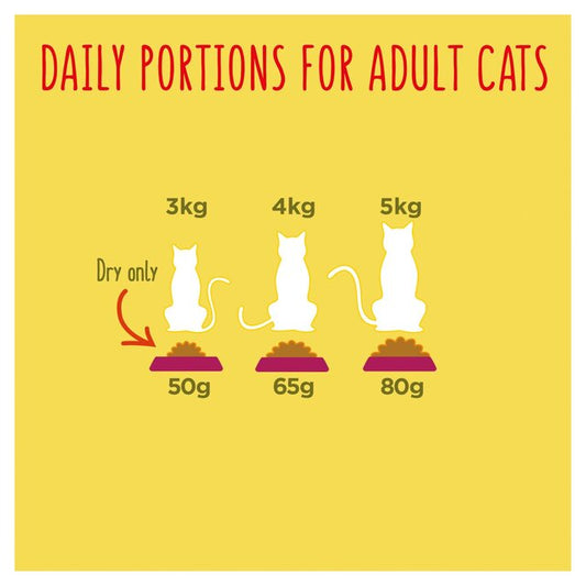 GO-CAT Chicken and Turkey Dry Cat Food 750g (Pack of 1)