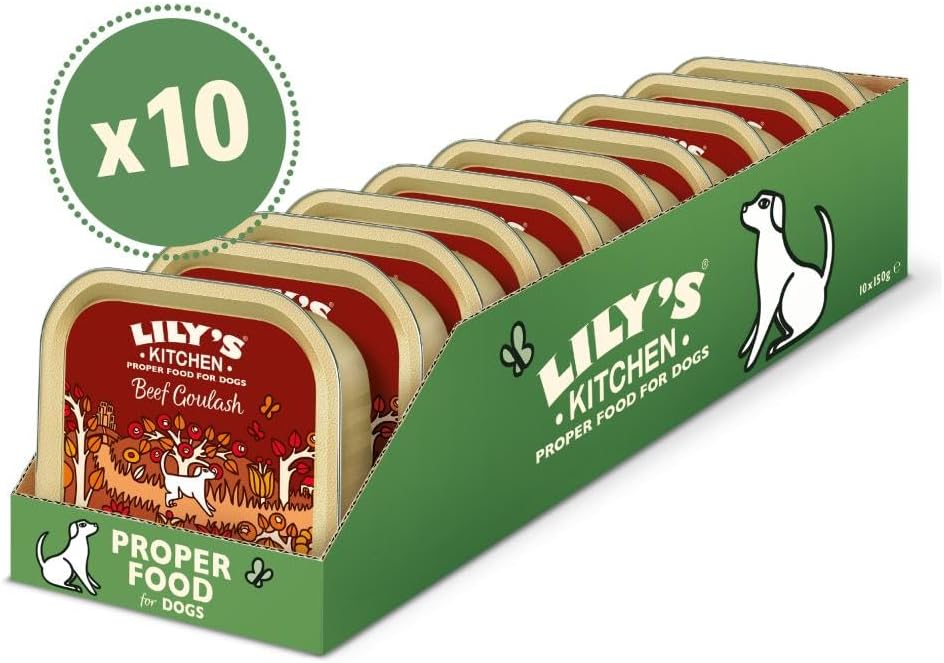 Lily's Kitchen Beef Goulash Adult Wet Dog Food 150g  (Pack of 10)