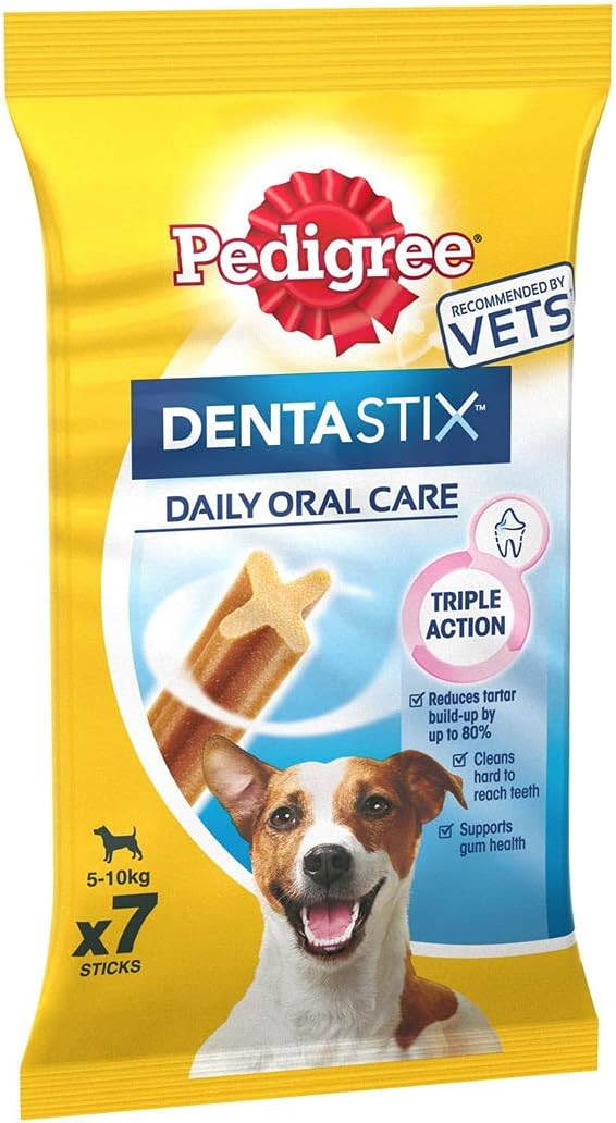 Pedigree Dentastix Daily Adult Small Dog Treats 70 x Dental Sticks 1.1kg (Pack of 1)