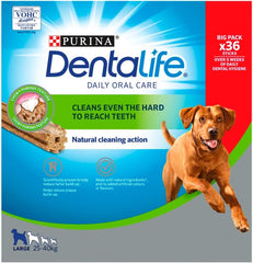 Dentalife Large Dog Treat Dental Chew 4 Stick(Pack of 6)