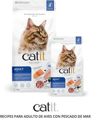 Catit Recipies Adult Poultry & Ocean Fish 400g (Pack o f 1)