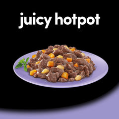 Cesar Juicy Hotpot Adult Dog Food Trays Mixed in Gravy 8 x 150g (Pack of 1)