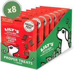 Lily's Kitchen Time for School Training Treats with Chicken & Beef Adult Dogs 70g (Pack of 1)