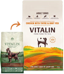 Vitalin Adult Farmhouse Chiclen 12Kg (Pack of 1)