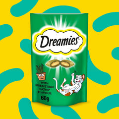 Dreamies Cat Treat Biscuits with Catnip 200g (Pack of 6)