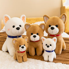 Cute Puppy Plush Doll Cartoon Pomeranian Dog Doll Girl Creative Pillow Toy Room Decoration