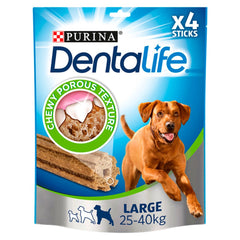 Dentalife Large Dog Treat Dental Chew 4 Stick(Pack of 6)