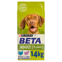 BETA Turkey and Lamb Dry Dog Food 14kg (Pack of 1)