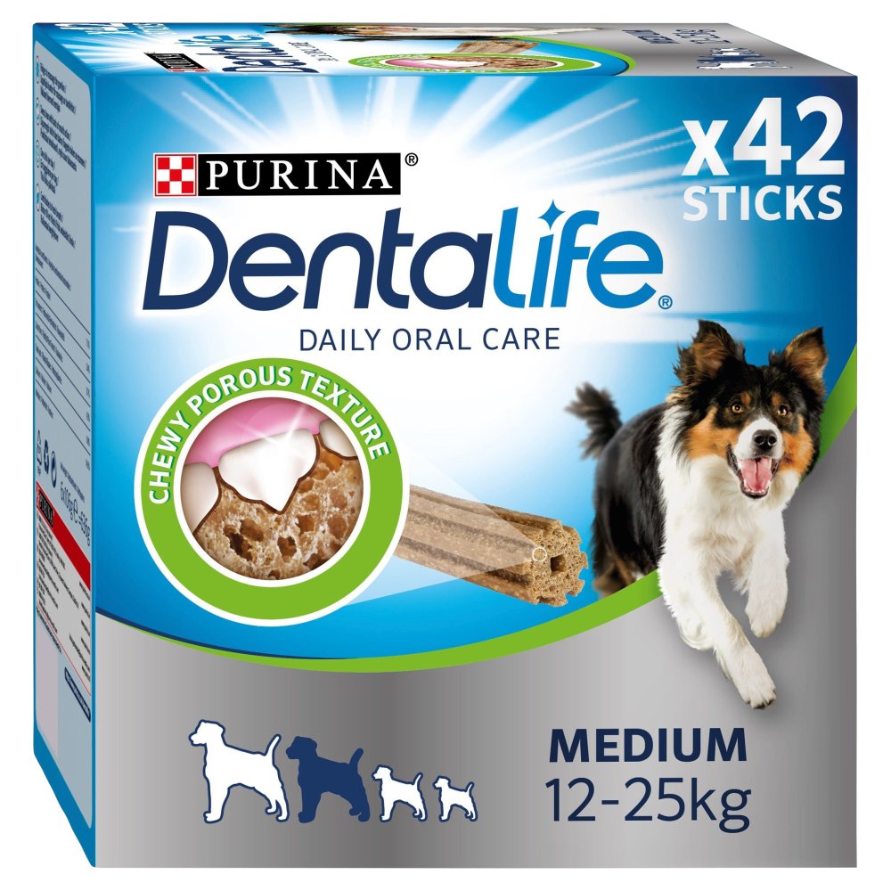 Dentalife Medium Dog Treat Dental Chew 42 Stick (Pack of 1)