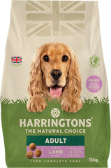 Harringtons Lamb & Rice Active Working Dog Food 15kg (Pack of 1)