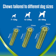 Dentalife ActivFresh Small Dog Treat Dental Chew 30 Stick (Pack of 2)