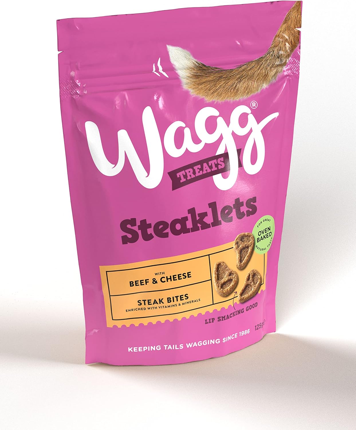 Wagg Treats Steaklets 125g (Pack of 7) - Hungry Tails