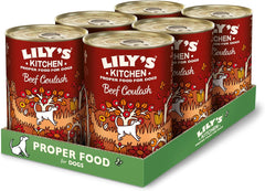 Lily's Kitchen Proper Food for Dogs Beef Goulash 400g (Pack of 6)