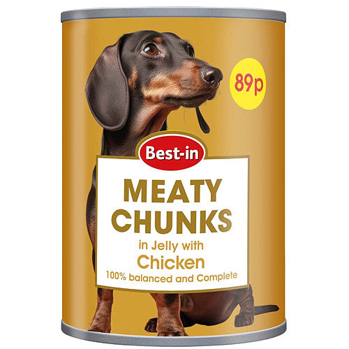 Bestin Dog Food Chicken (Pack of 12) - Hungry Tails