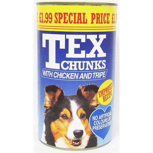 Tex Chicken & Tripe 6X1200g (Pack of 6) - Hungry Tails