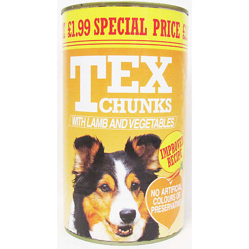 Tex Lamb & Veg 6X1200g (Pack of 6) - Hungry Tails