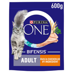 PURINA ONE Chicken Dry Cat Food 600g (Pack of 4) - Hungry Tails