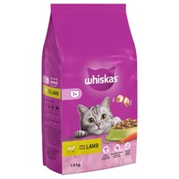 Whiskas 1+Cat Complete Dry With Lamb 1.9Kg (Pack of 4)