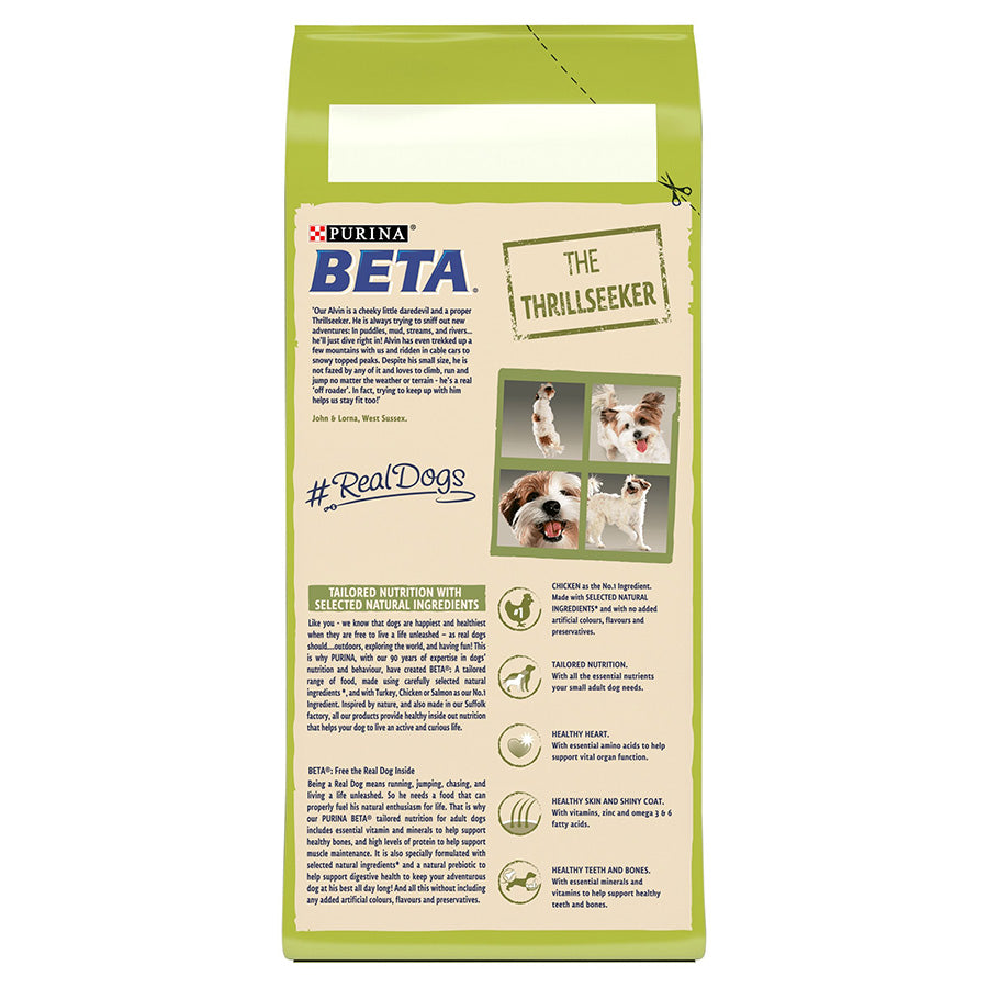 BETA Small Breed Chicken Dry Dog Food 2kg (Pack of 1)