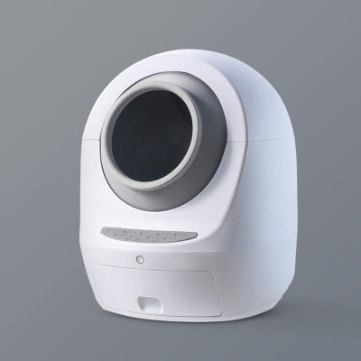 Automatic Self-Cleaning Cat Litter Box Electric Cat Sand Basin Fully Enclosed Automatic Smart Cat Toilet, Automatic Odor Removal Anti-Splash Low Noise