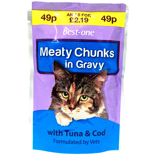 Bestone Pouch Tuna & Cod (Pack of 22) - Hungry Tails