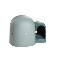 XL Closed Cat Litter Box Villa Plastic Totally Enclosed Spacious Pet Toilet Ideal for Cats