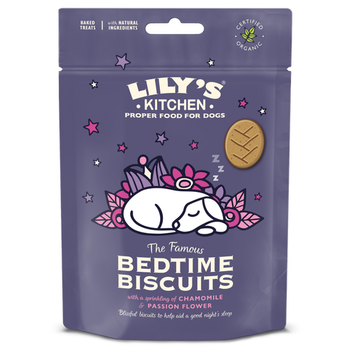 Lily's Kitchen Bedtime Biscuits Dog Treats 80g (Pack of 8)