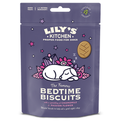 Lily's Kitchen Bedtime Biscuits Dog Treats 80g (Pack of 8)