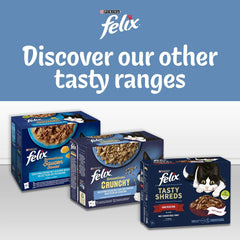 FELIX Original Farm Selection in Jelly Cat Food 12x85g (Pack of 4) - Hungry Tails