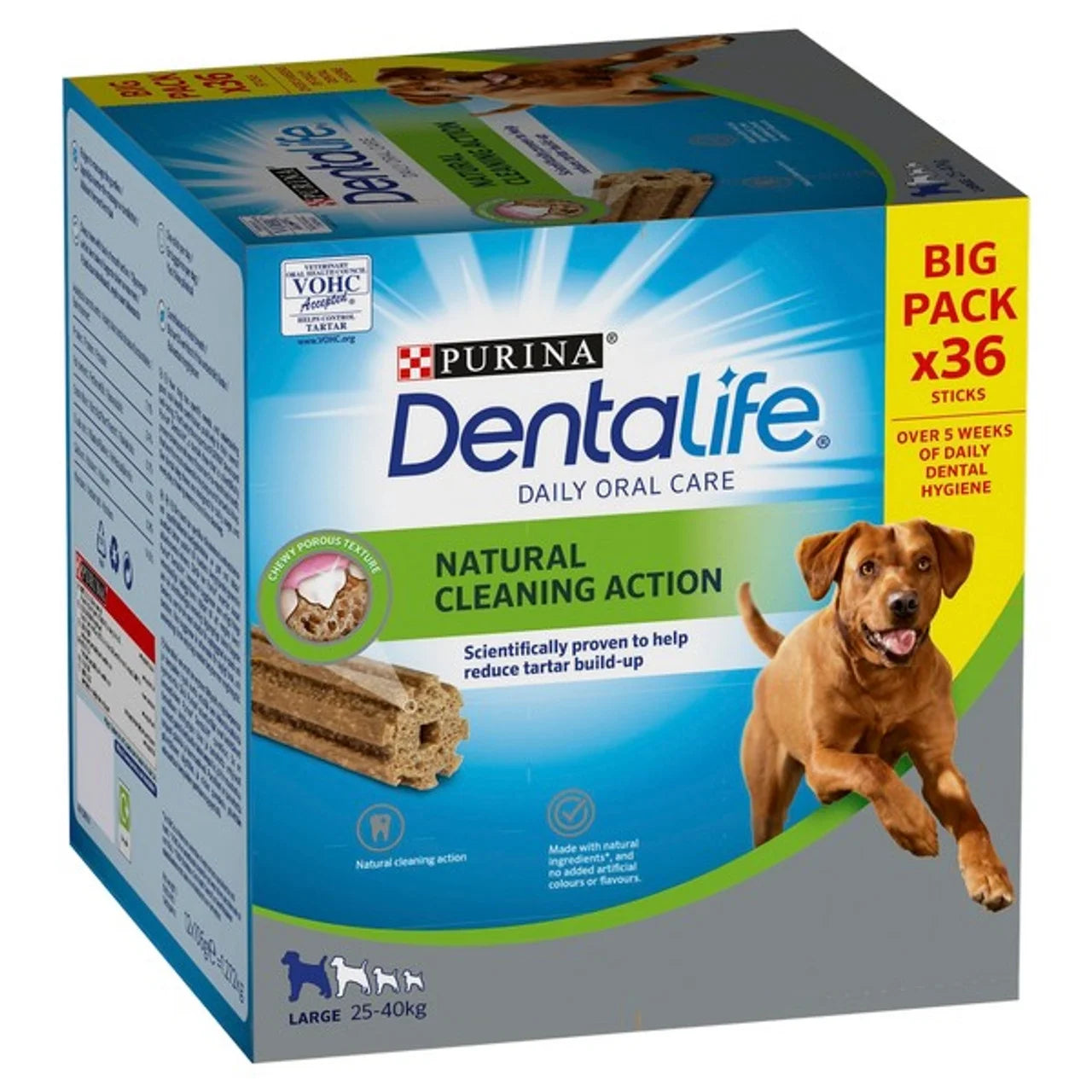 Dentalife Large Dog Treat Dental Chew 36 Stick (Pack of 1)