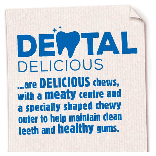 BAKERS Dental Delicious Large Chicken Dog Chews 270g(Pack of 6)
