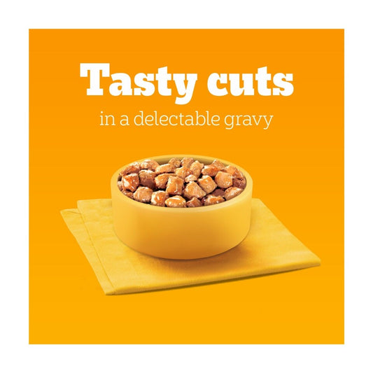 Pedigree Adult Dog Food Pouches Mixed in Gravy 12 x 100g (Pack of 1) - Hungry Tails