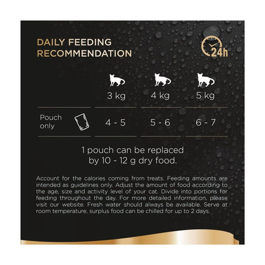 Sheba Fresh & Fine Cat Food Pouches Salmon & Tuna in Gravy 6 x 50g (Pack of 8)