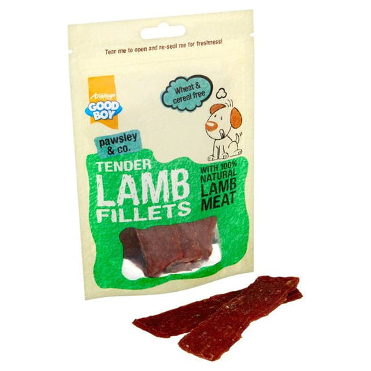 Good Boy Pawsley & Co. Tender Lamb Fillets 80g (Pack of 1)