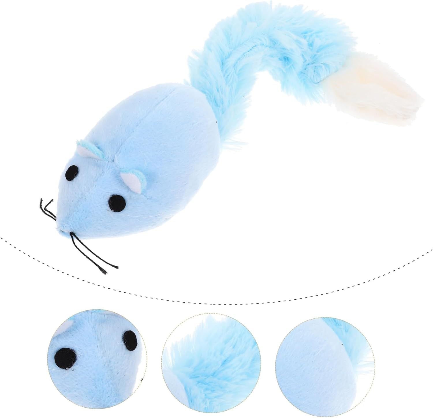 mice toy for cotton stuffed and cats easily playing