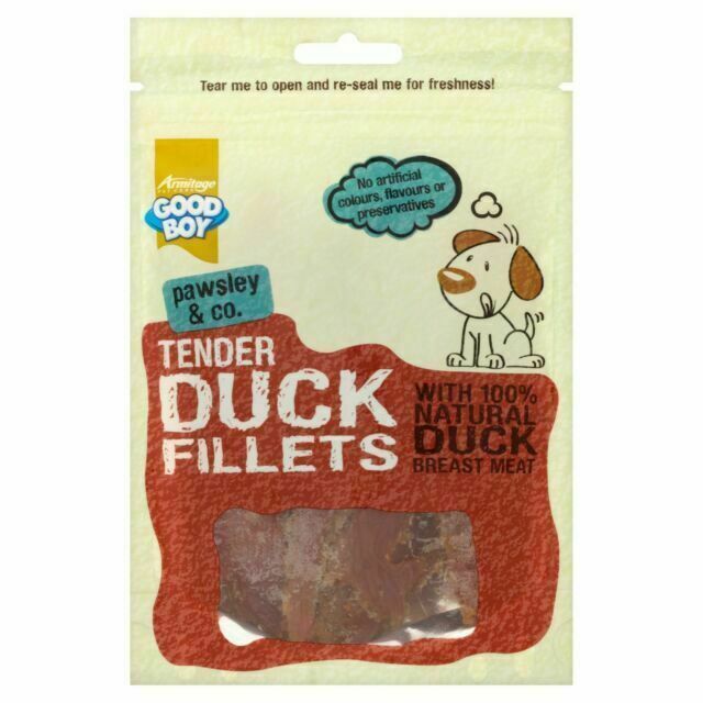 Good Boy Pawsley & Co. Tender Duck Fillets 320g (Pack of 3)